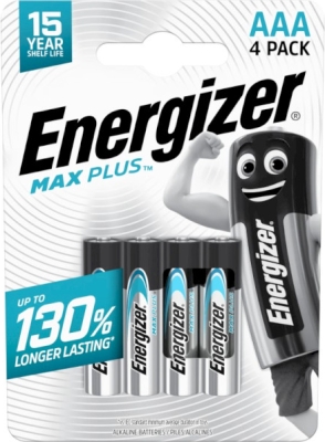 Batéria Energizer Max Plus AAA BP 4