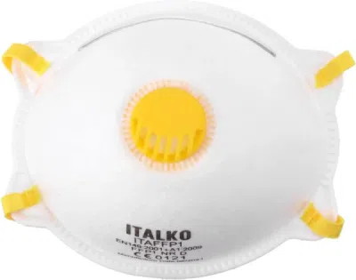 Protiprašná maska s ventilom FFP1