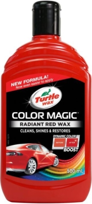 Turtle Wax Color Magic Radiant Red 500 ml – červený farebný autovosk
