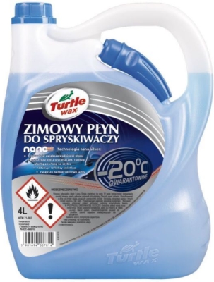 Turtle Wax 71-002 – zimná kvapalina do ostrekovačov -20 °C, 4 l