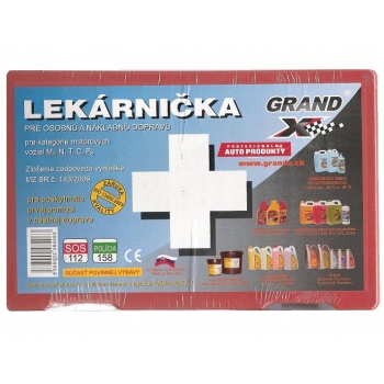 Autolekárnička SK plastová – povinná výbava auta