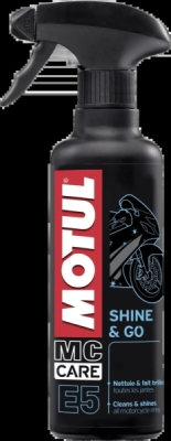 MOTUL MC CARE E5 Shine & Go – lesk na plast a lak motocykla 103000