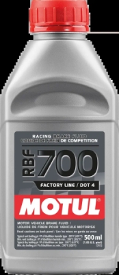 MOTUL RBF 700 – brzdová kvapalina DOT 4 pre vysoký výkon 109452