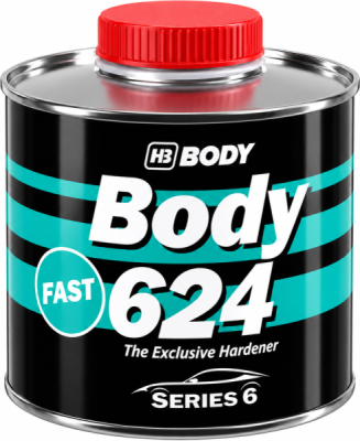 HB BODY 624 FAST rýchle tužidlo k laku 624 MS SR 500ml