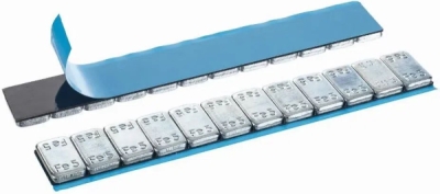Samolepiace závažie na ALU disky SLIM ECO 60 g, 4 × 5 g + 4 × 10 g – TPALU-FE-ECO2
