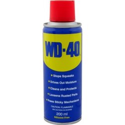 WD-40 200ml – univerzálny mazací olej, uvoľňovač skrutiek