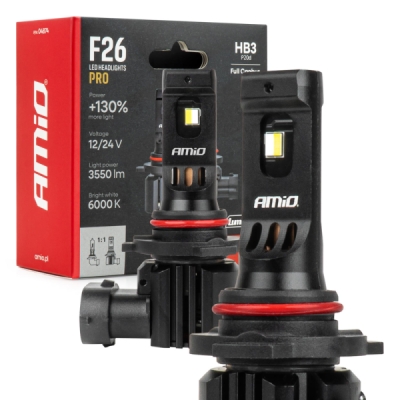 LED žiarovky Séria F26 PRO LumiTec LIMITED +130% DUO FULL CANBUS HB3 12V