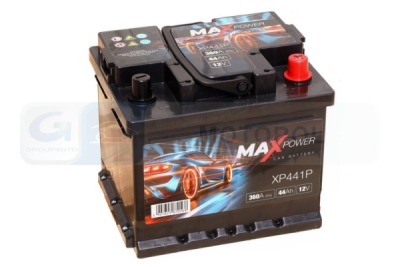 MAXPOWER 12V 44Ah 360A P+ nízka