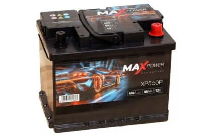 MAXPOWER - Autobatéria 12V 55Ah 460A P+