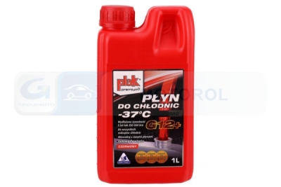 PLAK Autorad G12+ Chladiaca kvapalina červená 1 l – ochrana do -37 °C
