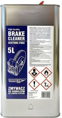TOMEX - Čistič na brzdy / spojku 5L, BC-05