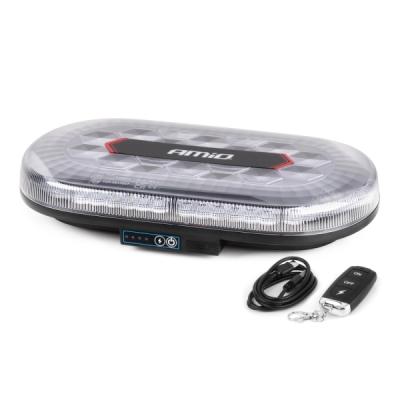 Bezdrôtová svetelná lišta LED R65 R10 326x186x63 26W 12/24V AMiO-04369