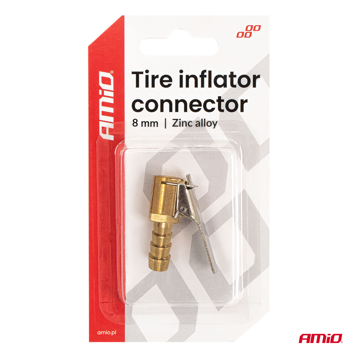 Adaptér kompresora 8 mm AMiO-04494