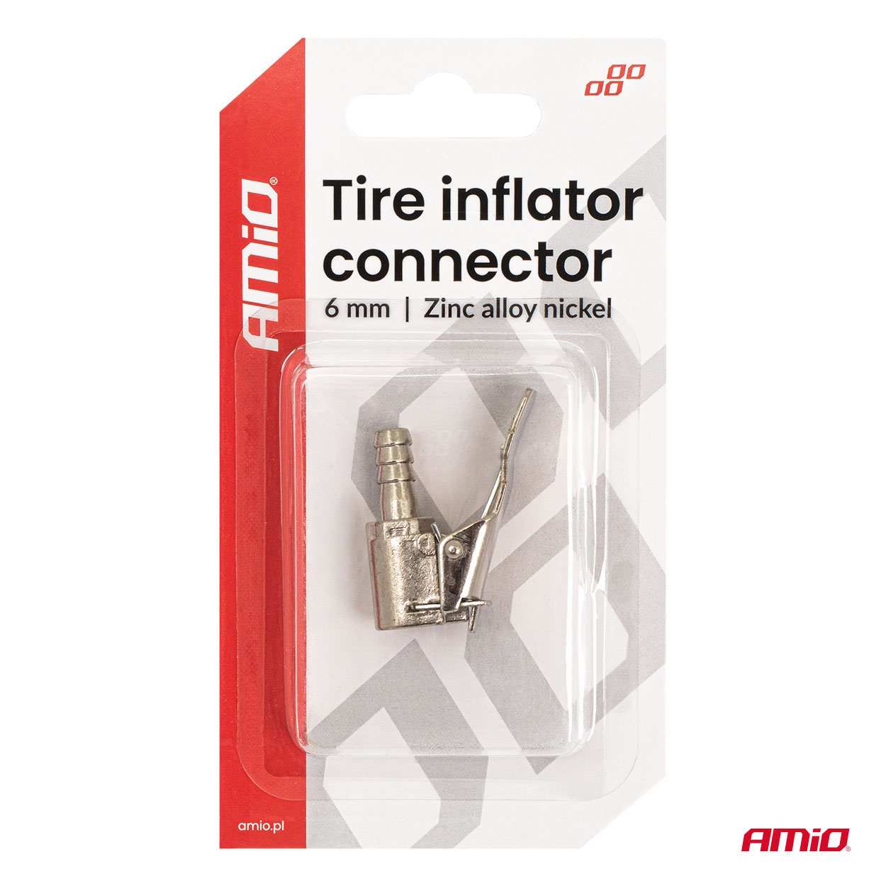 Adaptér kompresora 6mm AMiO-04495