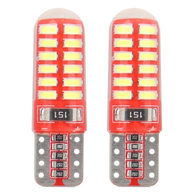 LED žiarovky CANBUS 24SMD 3014 T10e (W5W) SILCA White 12V