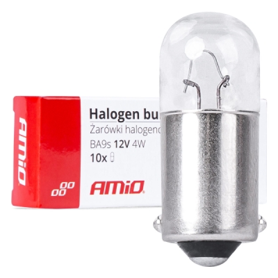 Halogénové žiarovky T4W 12V 4W BA9S 10ks