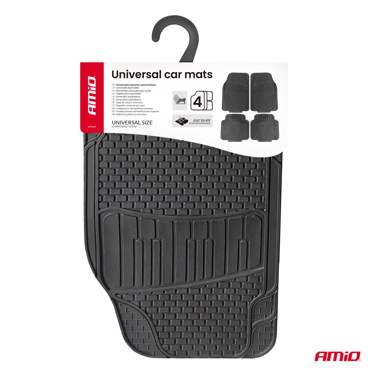 Univerzálne autokoberce PVC CM-01 AMIO-04885