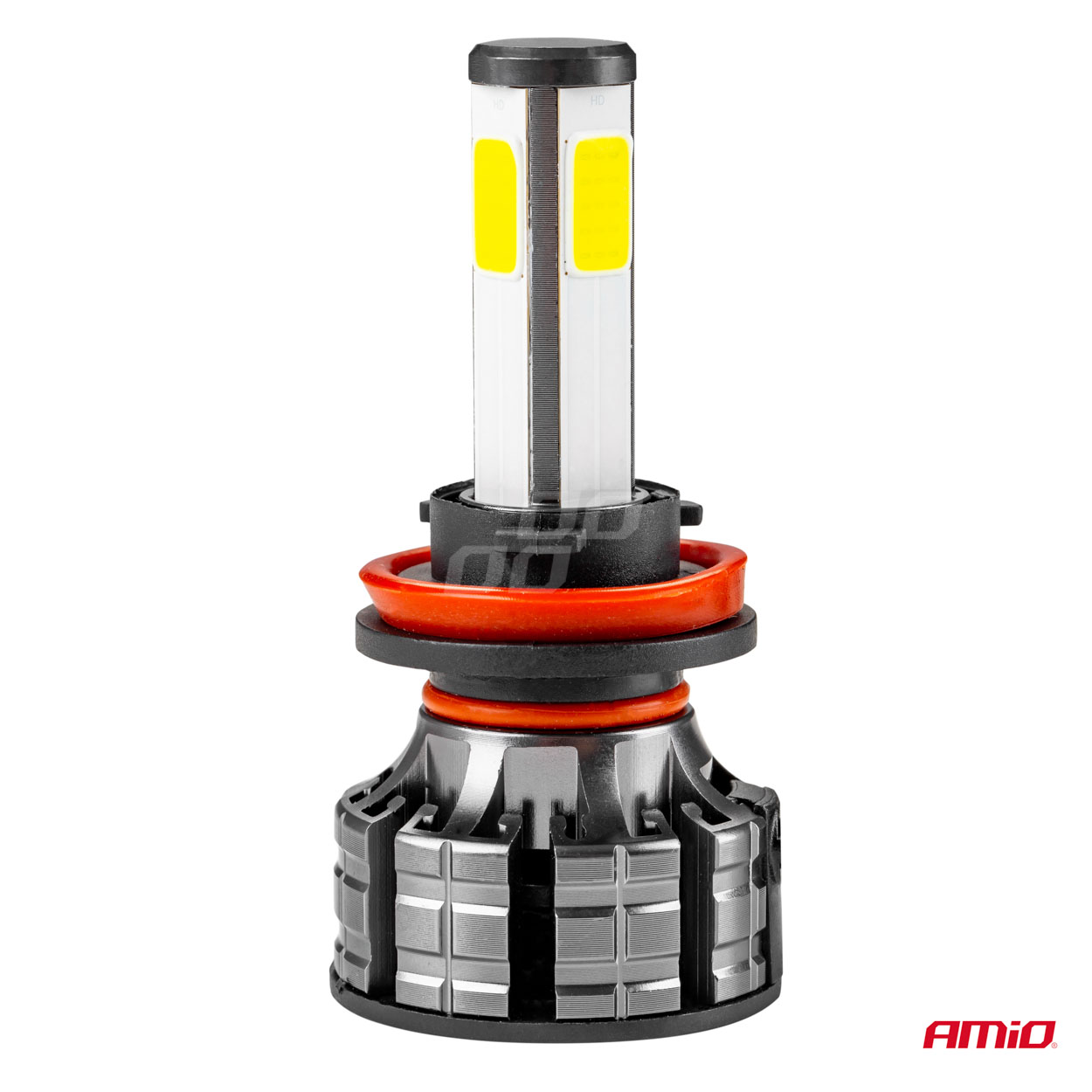 LED žiarovky hlavného svietenia H8/H9/H11 COB 4Side AMiO