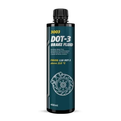 MANNOL - Brzdová kvapalina DOT 3, 0.45ml
