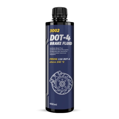 MANNOL - Brzdová kvapalina DOT-4, 500ml