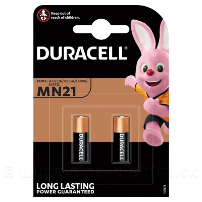 Batéria DURACELL MN21 / A23 blister 2ks