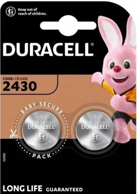 Batéria DURACELL DL2430 B2 CR2430
