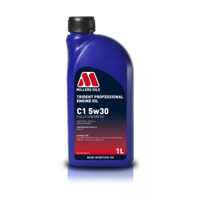 Motorový olej MILLERS OILS TRIDENT PROFESSIONAL C1 5W-30 1L