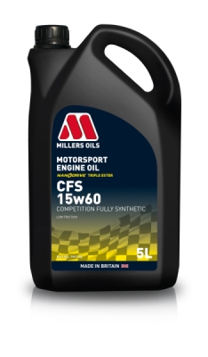 Motorový olej MILLERS OILS MOTORSPORT NANODRIVE TRIPLE ESTER OIL CFS 15W-60 5L