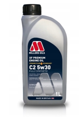 Motorový olej MILLERS OILS XF PREMIUM C2 5W-30 1L