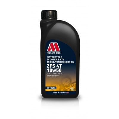 Motorový olej MILLERS OILS ZFS 4T 10W-50 1L