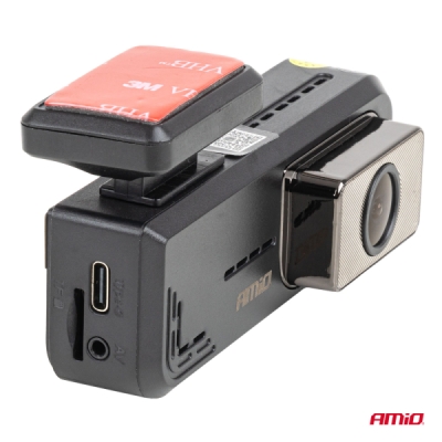 Kamera do auta so zadnou kamerou 2K + 1K WLAN 512 GB WIFI Full HD AMiO-04800