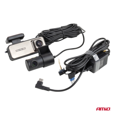 Kamera do auta so zadnou kamerou 4K + 2K WLAN 512 GB WIFI UHD AMiO-04801