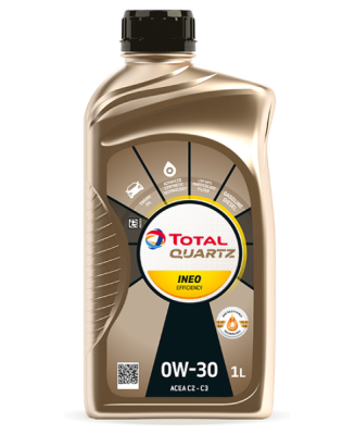 Motorový olej Total Quartz Ineo Efficiency 0W-30 1L