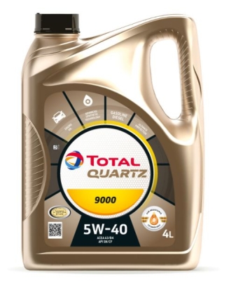 Motorový olej Total Quartz 9000 5W-40 4L