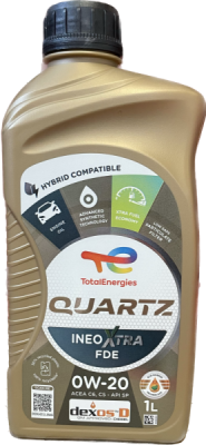 Motorový olej Total Quartz Ineo Xtra FDE 0W-20 1L