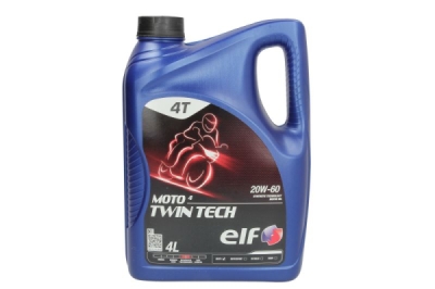 Motorový olej Elf Moto 4 Twin Tech 20W-60 4L