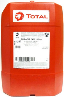 Motorový olej Total Rubia Tir 7400 15W-40 20L