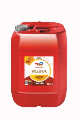 Motorový olej Total Rubia Works 1000 15W-40 20L