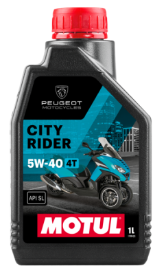 Motorový olej Motul Peugeot City Rider 4T 5W-40 111249 1L