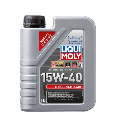 Motorový olej LIQUI MOLY MoS2 Leichtlauf 15W-40 1L 2570