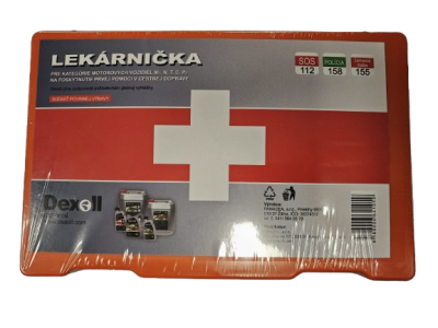 Autolekárnička SK plastová (lekárnička)