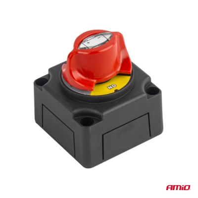 Hlavný vypínač autobatérie hebel 12-48V max.300A AMiO-03838