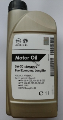 Motorový olej OPEL GM DEXOS 2 5W-30 1L