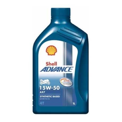 Motorový olej Shell 15W-50 4T ADVANCE ULTRA 1L