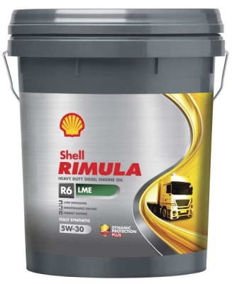 Motorový olej Shell Rimula R6 LME 5W-30 20L