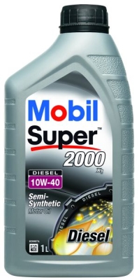Motorový olej MOBIL SUPER 2000 X1 DIESEL 10W-40 150868 1L