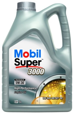 Motorový olej MOBIL SUPER 3000 FORMULA V 0W-30 156204 5L