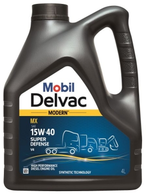 Motorový olej MOBIL DELVAC MODERN 15W-40 SUPER DEFENSE V4 157463 4L
