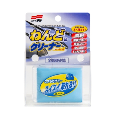 Stredne tvrdý clay Soft99 Surface Smoother Clay Bar (100 g)
