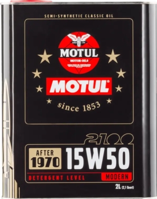 Motorový olej MOTUL CLASSIC 2100 15W-50 104512 2L